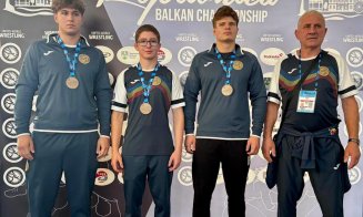 Luptele clujene au viitor: 3 medalii câștigate de sportivii clujeni U17, la Balcaniadă
