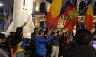Manifestație pro-Georgescu în centrul Clujului! George Simion și-a trimis susținătorii în stradă: „Să nu îl lăsăm singur!”