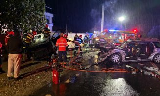 Carnagiu pe un drum național: Un tânăr de 25 de ani și două adolescente de 17 ani au murit noaptea trecută într-un accident cumplit