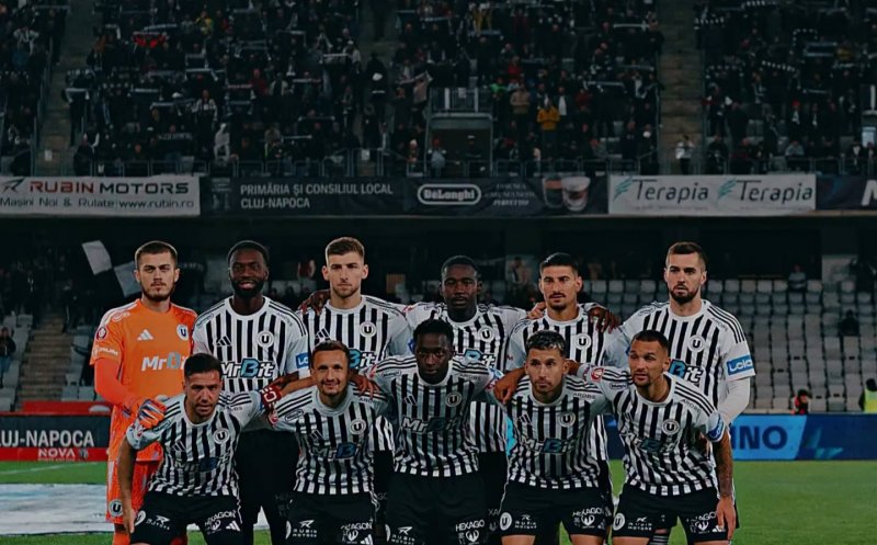 Meci nebun pe Cluj Arena. Universitatea, învinsă de Rapid, într-un "thriller" cu șapte goluri