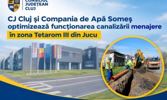Canalizare nouă în zona Tetarom III de la Jucu. Investiție de 1 milion de lei