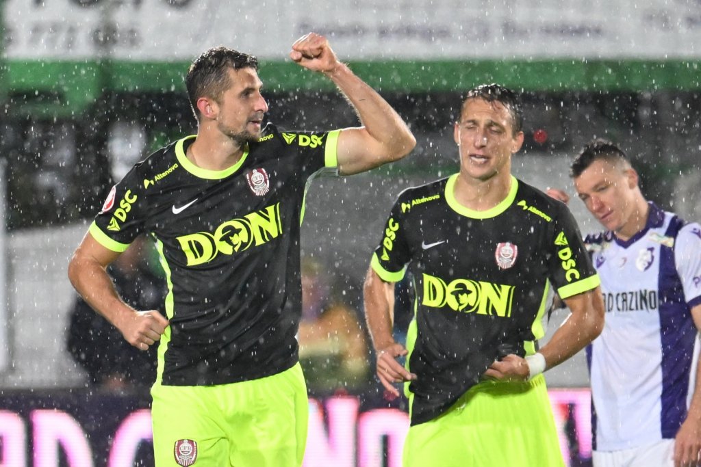 Un jucător de la CFR Cluj, inclus în echipa ideală a etapei din Superligă