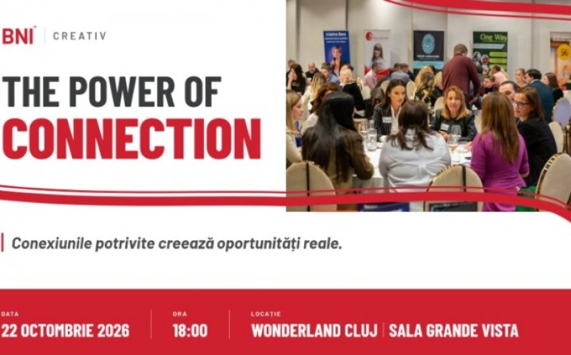 „The Power of Connection”, o conferință dedicată networkingului de business și parteneriatelor strategice