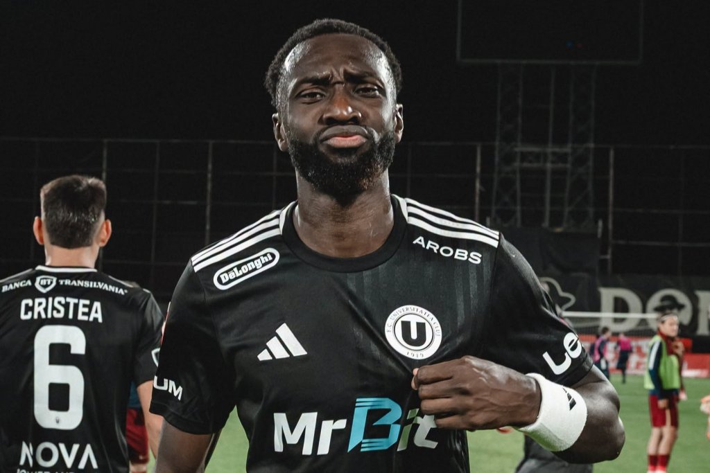 Drammeh a înscris un gol frumos, dar "U" Cluj a pierdut cu Rapid: "Cred că am fost echipa mai bună"