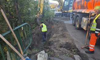 Reparații pe un important drum județean din Cluj