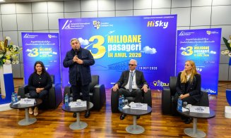 Pasagerul cu numărul 3 milioane în 2026, sărbătorit la Aeroportul Cluj. Tișe: „Țintim 10 mil. în 2045 și primul zbor spre New York”
