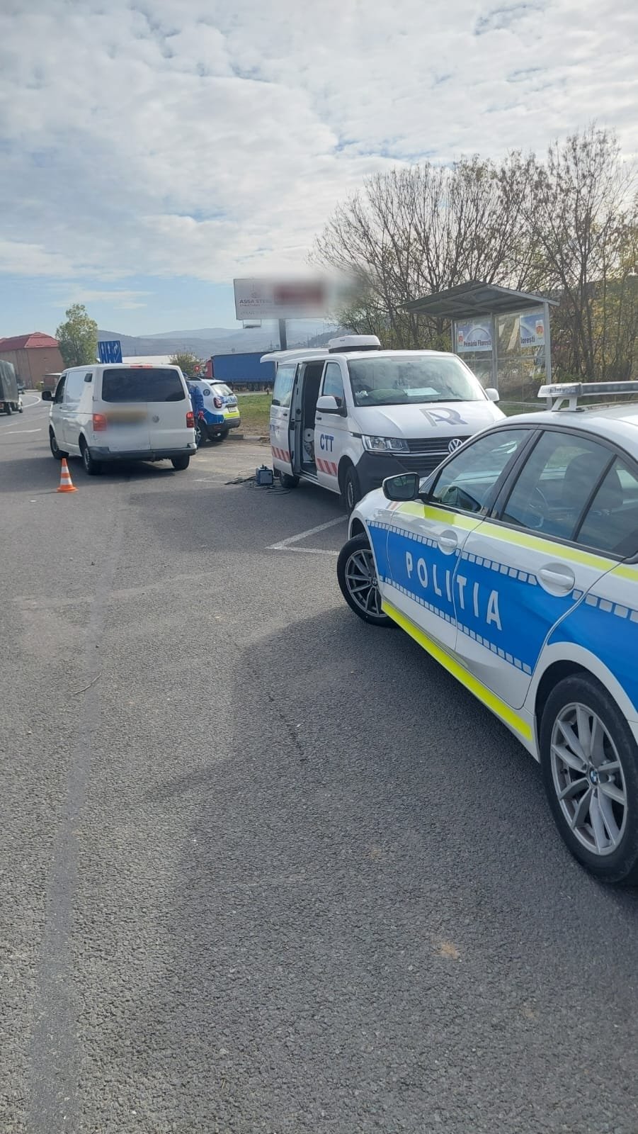 Controale de cinci ore pe DN1, în Cluj. Ce au descoperit polițiștii în trafic