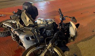 Accidentele se țin lanț în Cluj. După tragedia de la Jucu și răsturnarea de pe A3, un motociclist a fost rănit pe Bulevardul Muncii