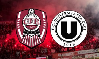 Nou derby incendiar în Cluj! Când se întâlnesc CFR și ”U” în etapa a doua din Cupa României
