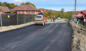 Se repară un important drum județean din zona Metropolitană a Clujului