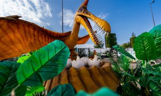 Călătorie în preistoric, la Iulius Mall Cluj. Vino să descoperi expozția de dinozauri și plante carnivore!