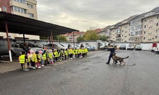 Polițiști pentru o zi! Peste 50 de preșcolari au avut parte de o experiență inedită la Turda