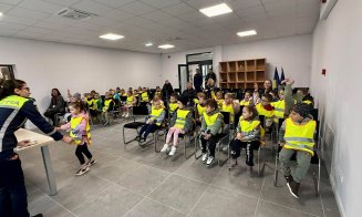 Polițiști pentru o zi! Peste 50 de preșcolari au avut parte de o experiență inedită la Turda