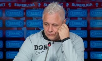 Șumudică, hotărât să joace cu juniorii în Derby-ul Clujului: "Cu orice risc"