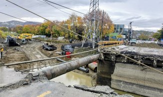 Când va fi demolat vechiul Pod Garibaldi. Tarcea: "Am ajuns la 80% cu relocarea utilităților"
