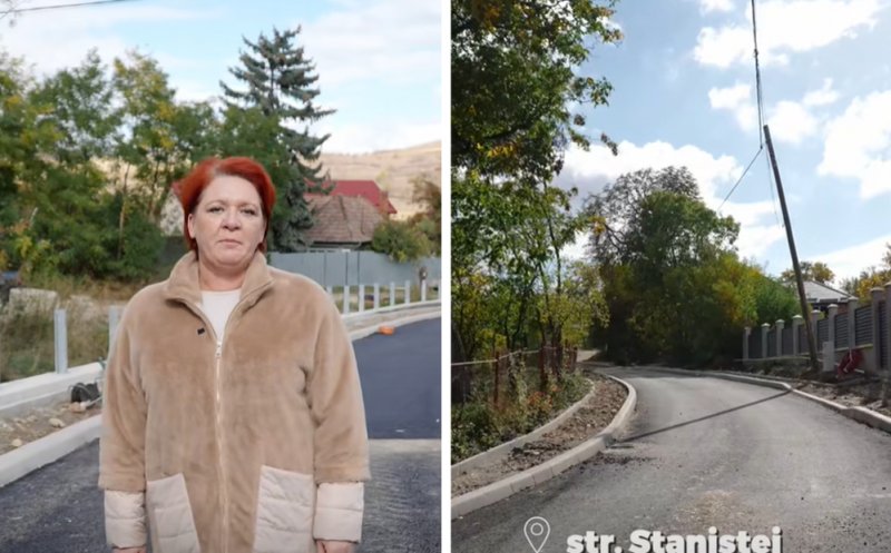 Cristina Belce, vizită pe drumurile din Pata: „Primele straturi de asfalt au fost așternute”