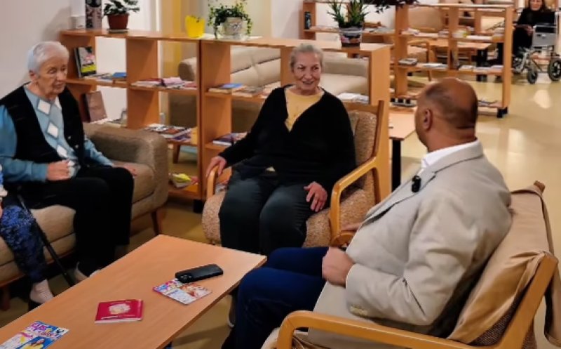 Viceprimarul Clujului a fost în vizită la căminul „Sfântul Vasile cel Mare”: „Mi-am dorit să văd cum arată acum”