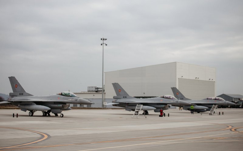 Dronă detectată în apropierea graniței României. Două avioane F-16 au decolat de la Câmpia Turzii